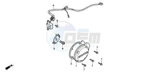 CB750F2 SEVEN FIFTY drawing PULSE GENERATOR