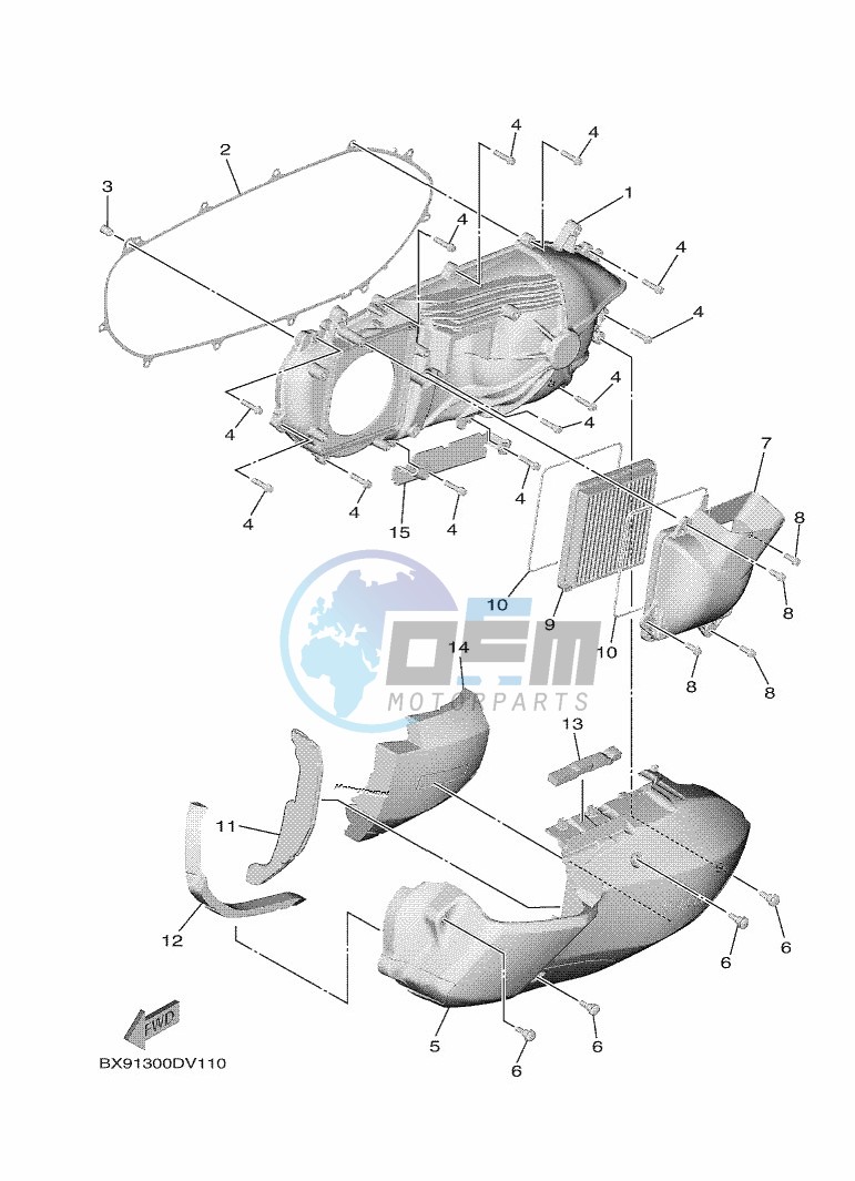 CRANKCASE COVER 1