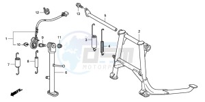 CBF1000 drawing STAND