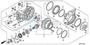 GL18009 France - (F / AB CMF NAV) drawing FINAL DRIVEN GEAR