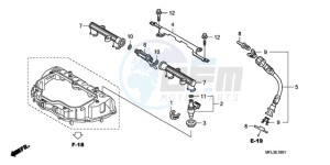 CBR1000RA9 E / ABS MKH REP drawing INJECTOR