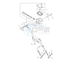 XVS A MIDNIGHT STAR 1300 drawing FRONT MASTER CYLINDER