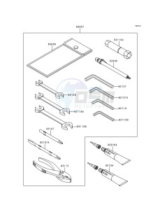 VN 1500 L [VULCAN 1500 NOMAD FI] (L1) [VULCAN 1500 NOMAD FI] drawing OWNERS TOOLS