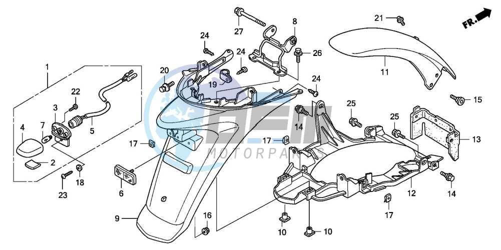 REAR FENDER