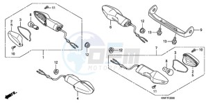 CBF125MA UK - (E) drawing WINKER