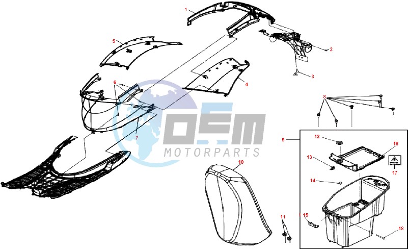 Exterior and interior body