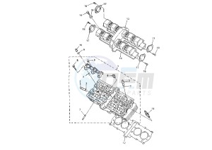 FZS FAZER 600 drawing CYLINDER HEAD