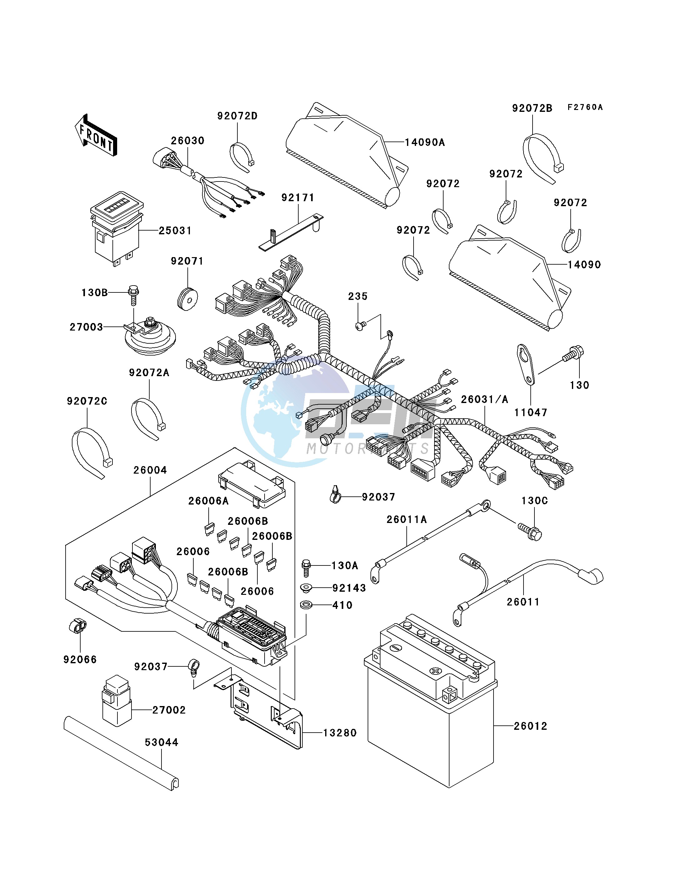 CHASSIS ELECTRICAL EQUIPMENT-- H2_H3- -