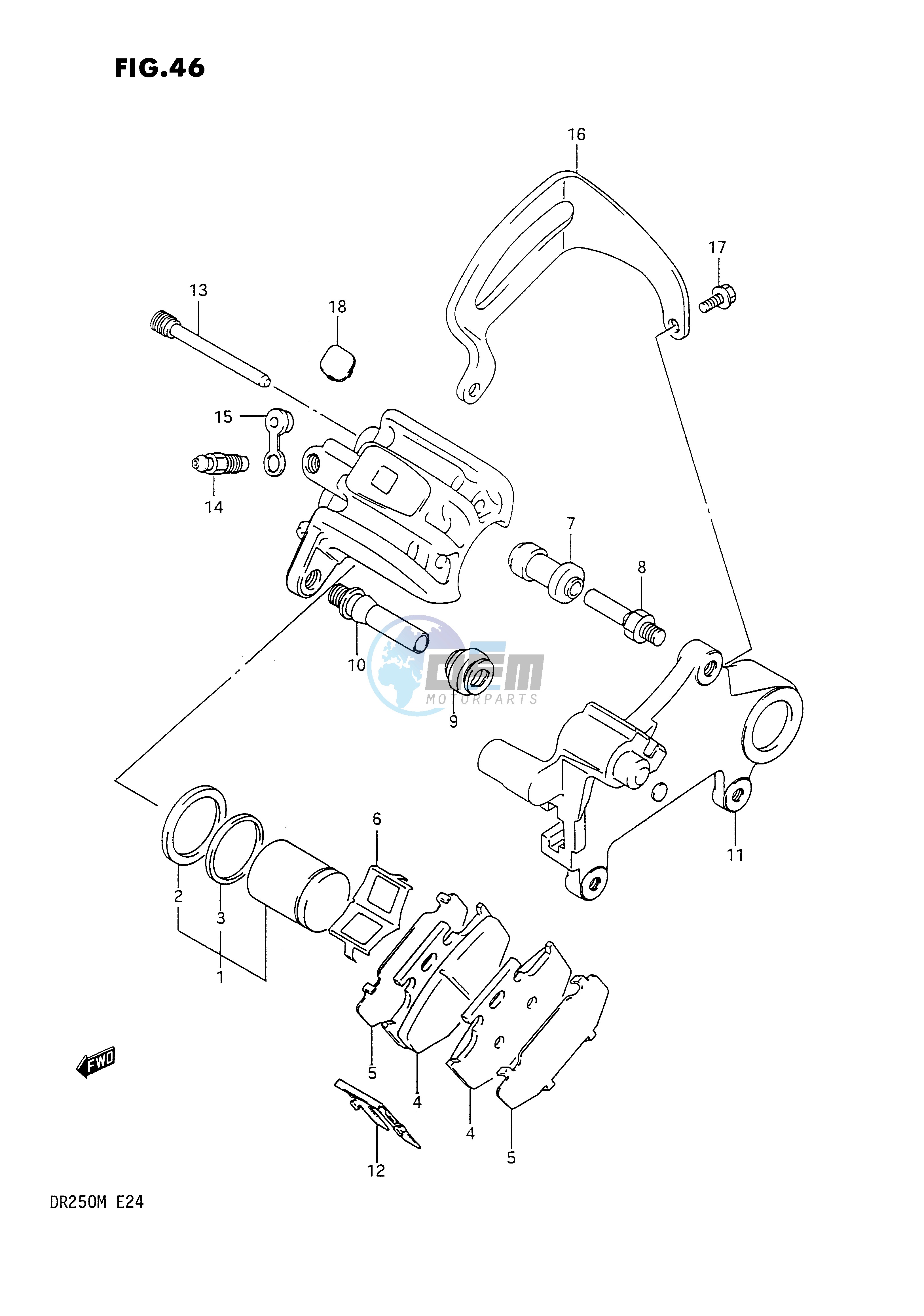 REAR CALIPER