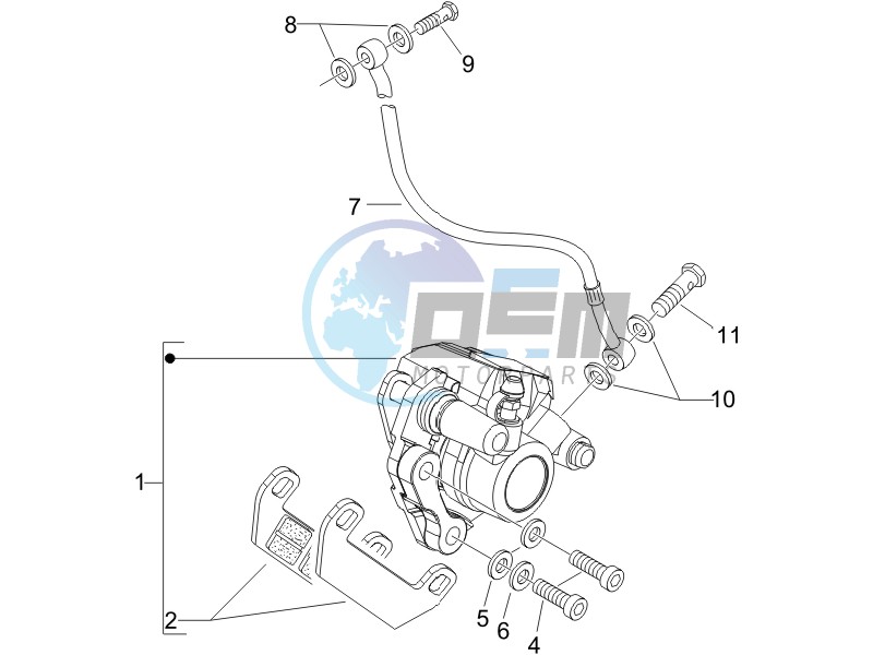 Brakes hose  - Calipers