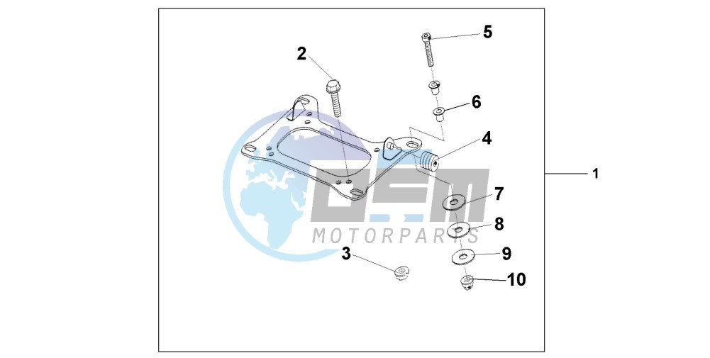 KIT CARRIER BRKT