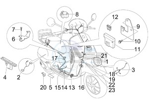 GTV 250 ie USA drawing Main cable harness