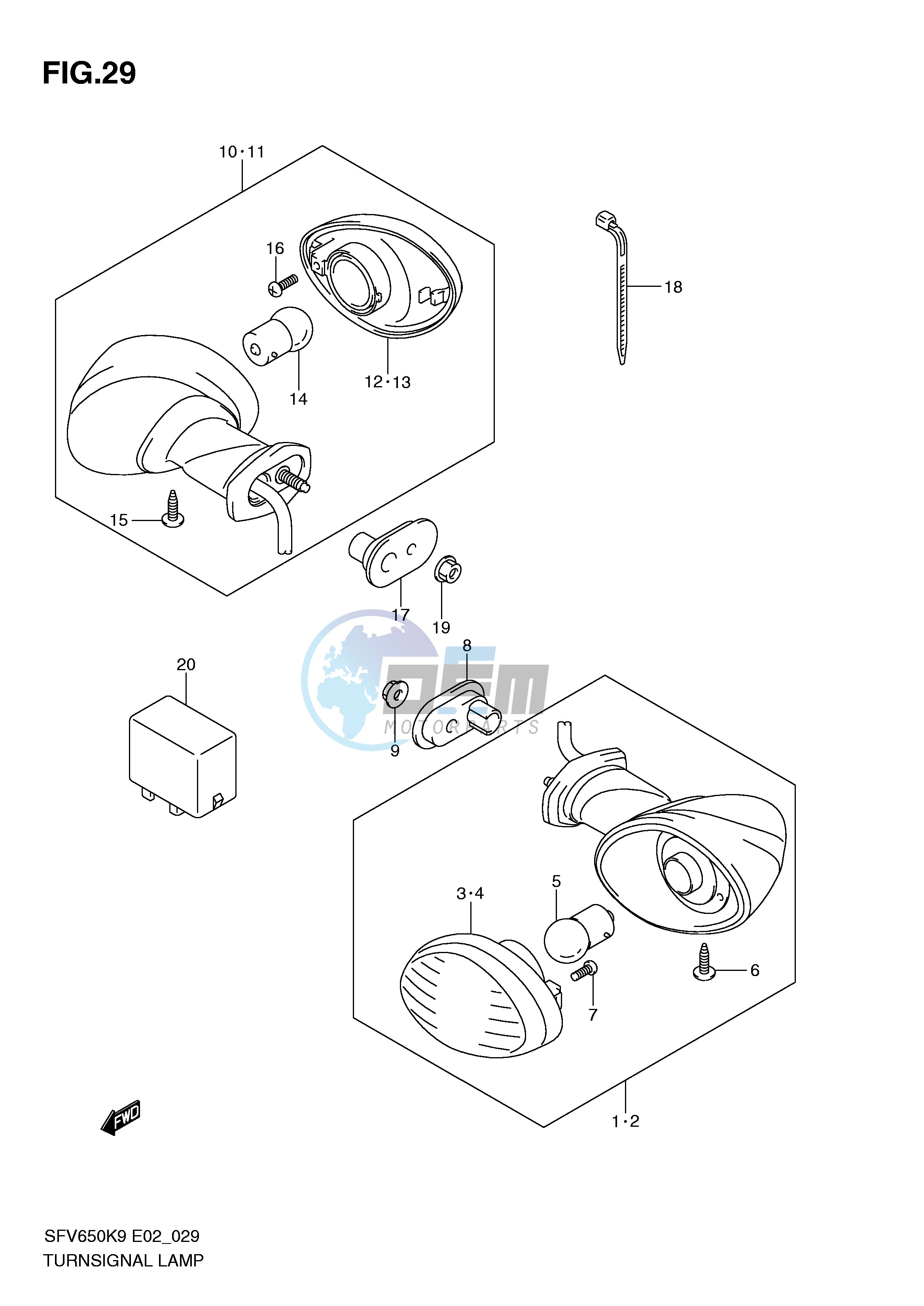 TURNSIGNAL LAMP