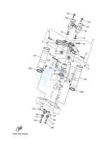 MT07 MT-07 700 (1WSB 1WSC) drawing STEERING