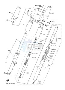 XVS1300A MIDNIGHT STAR (12C7) drawing FRONT FORK