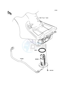 ZZR1400_ABS ZX1400FDF FR GB XX (EU ME A(FRICA) drawing Fuel Pump