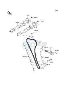 ER 650 C [ER-6N](9F) C9F drawing CAMSHAFT-- S- -_TENSIONER