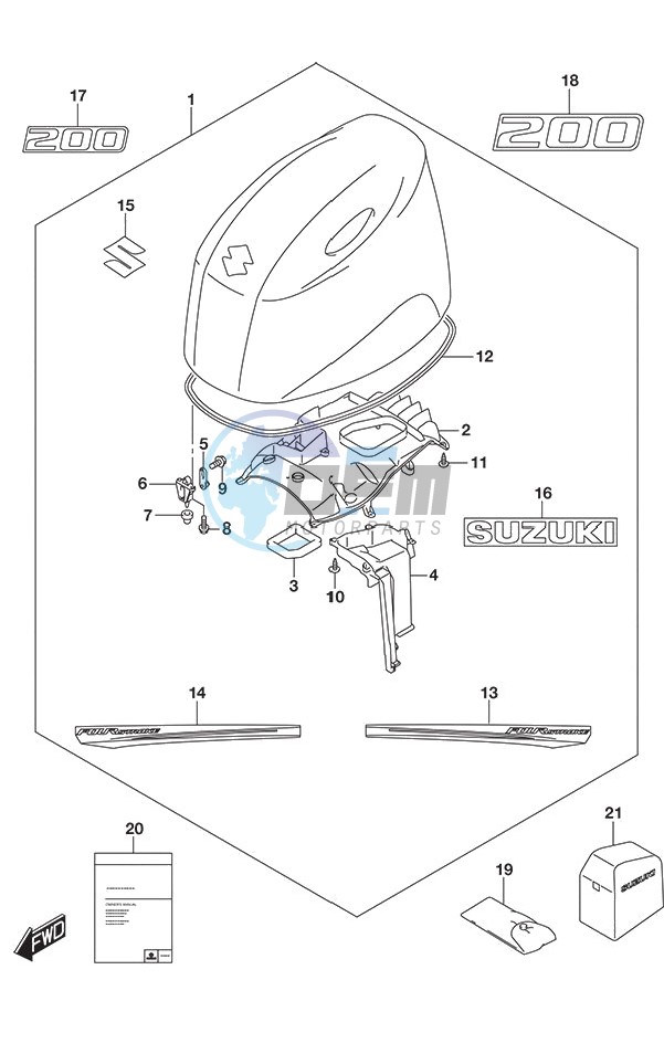 Engine Cover (Black)