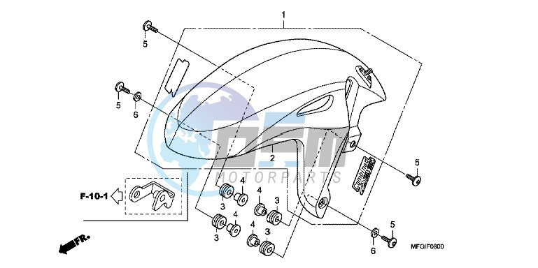 FRONT FENDER