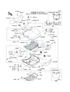 VN 1700 B [VULCAN 1700 VOYAGER ABS] (9FA) B9F drawing SADDLEBAGS -- TRUNK- -