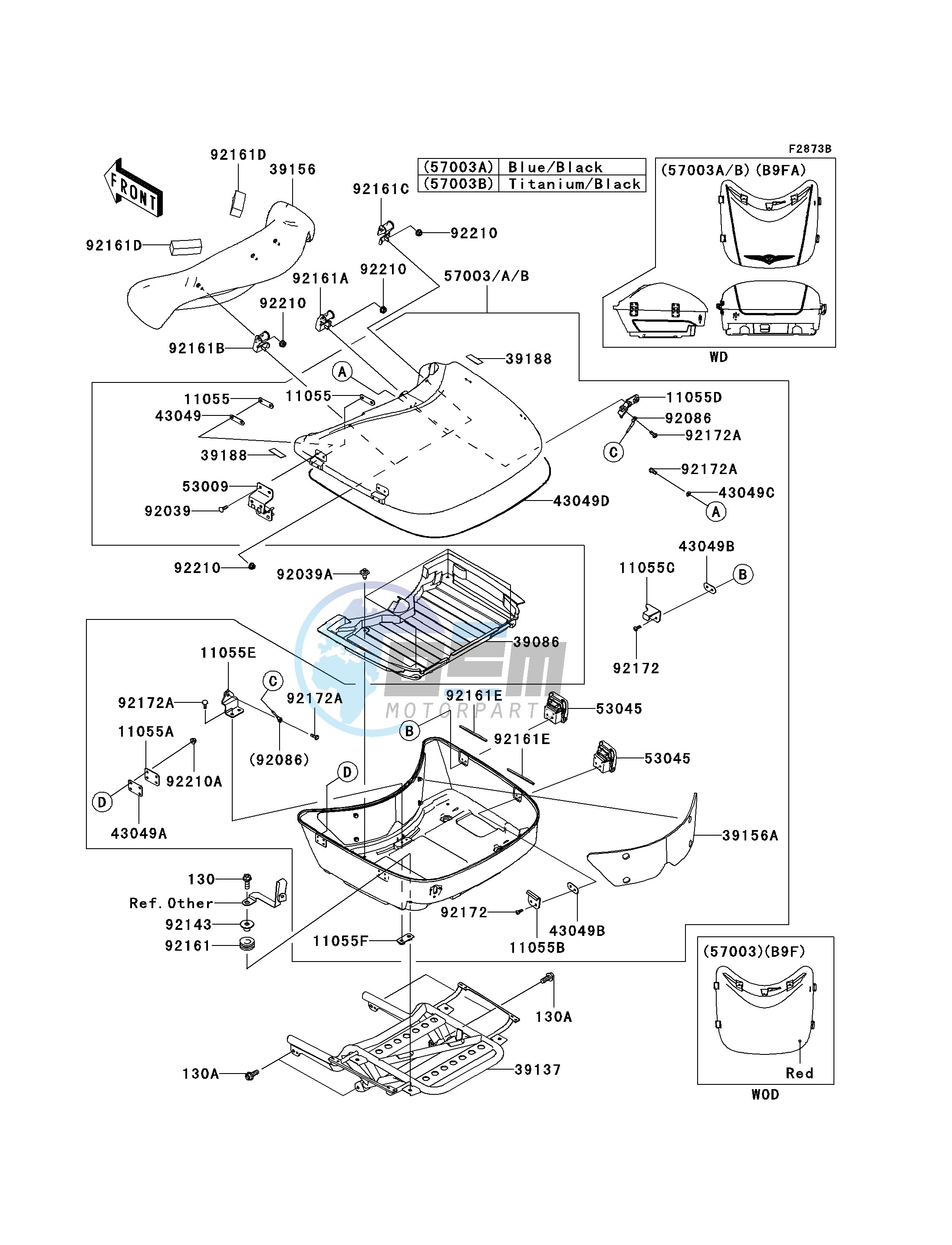 SADDLEBAGS -- TRUNK- -