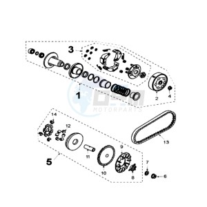 VCLIC EVP drawing CLUTCH WITH SENSOR