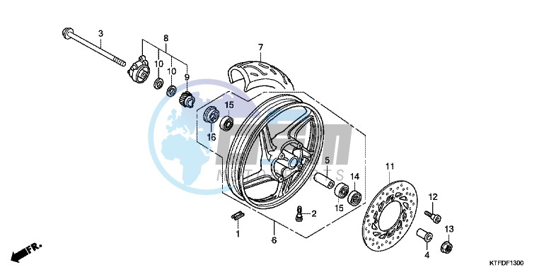 FRONT WHEEL