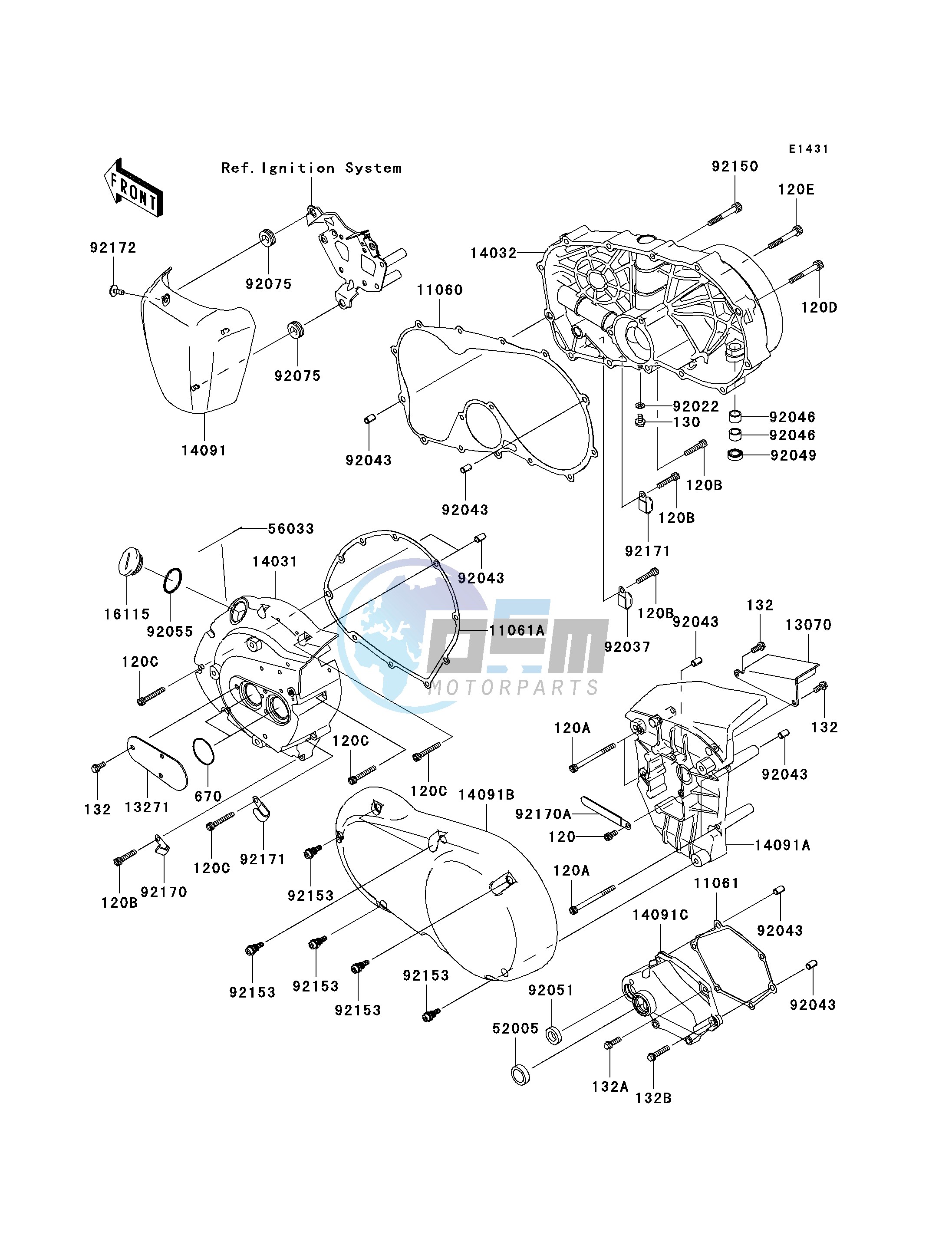 ENGINE COVER-- S- -