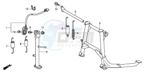 CBF1000S drawing STAND