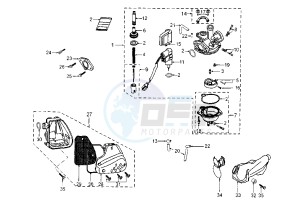 VIVACITY CATALYC - 50 cc drawing CARBURETOR