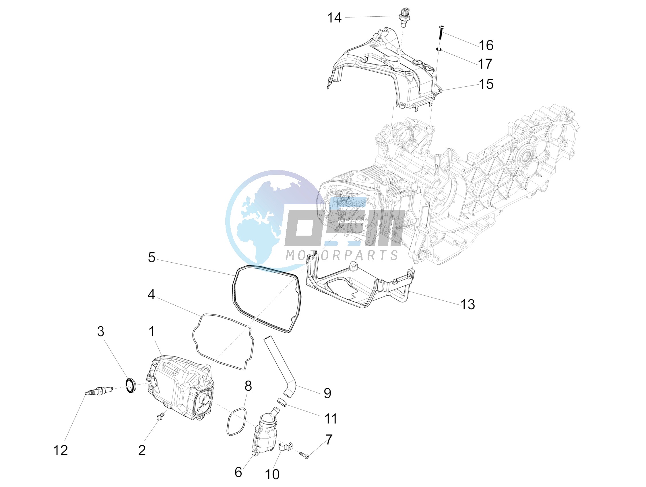 Cylinder head cover