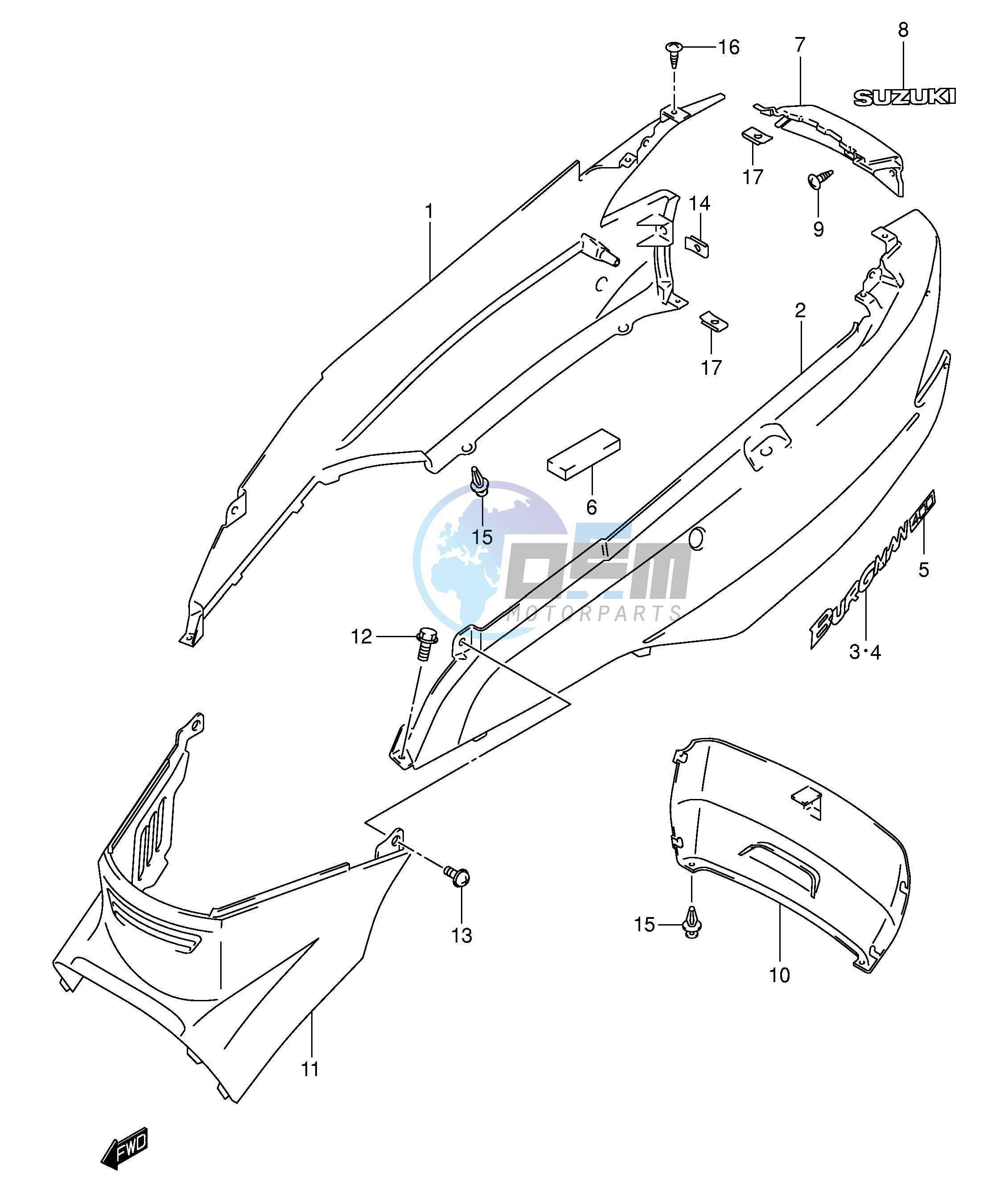 FRAME COVER (MODEL K1)