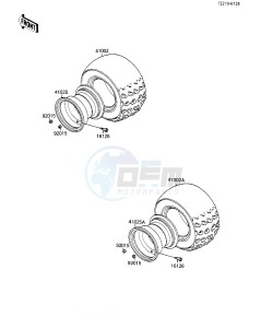 KLF 110 A [MOJAVE 110] (A1-A2) [MOJAVE 110] drawing WHEELS_TIRES