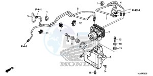 NC750SAE NC750SA ED drawing ABS MODULATOR