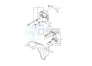 FZ1 FAZER 1000 drawing TAILLIGHT