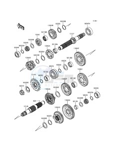 NINJA_ZX-6R_ABS ZX636FDF FR GB XX (EU ME A(FRICA) drawing Transmission