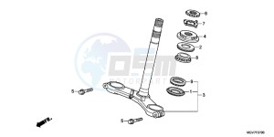 CBR600FB drawing STEERING STEM