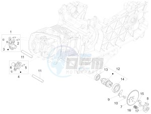 946 150 4T 3V ABS (NAFTA, APAC) AU, CN, JP, RI, TW, USA) drawing Rocking levers support unit