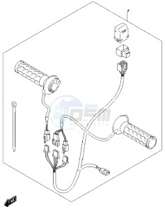 DL650 drawing OPTIONAL (GRIP HEATER SET)