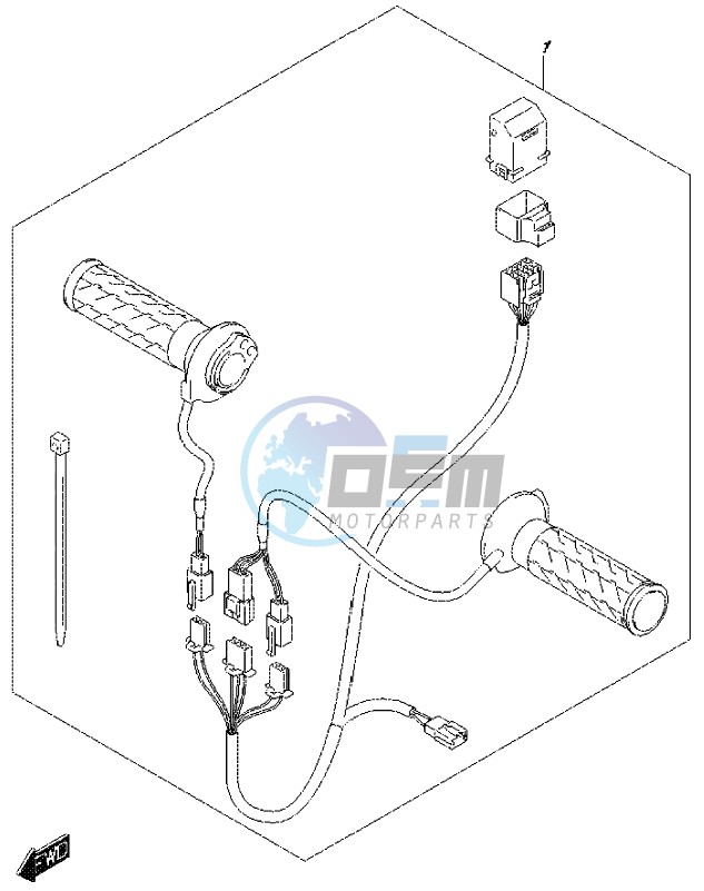 OPTIONAL (GRIP HEATER SET)