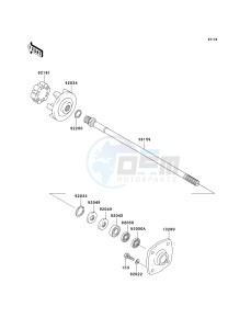 JT 1200 D [STX-12F] (D6F-D7F) D6F drawing DRIVE SHAFT