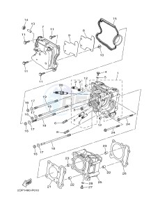 GPD125A GPD125-A NMAX125 (2DS1 2DS5) drawing CYLINDER