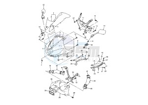 YZF R6 600 drawing COWLING MY04