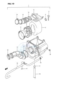 LT-F160 (P2) drawing AIR CLEANER