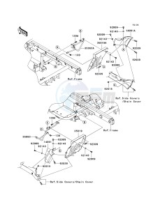 KAF 950 G [MULE 4010 TRANS4X4 DIESEL] (G9F-GAF) G9F drawing FLAP