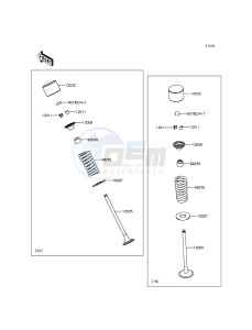 NINJA_300 EX300AFF XX (EU ME A(FRICA) drawing Valve(s)