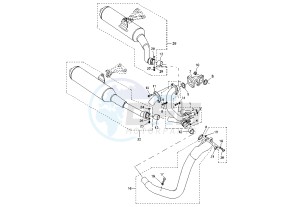 BT BULLDOG 1100 drawing SECONDARY AIR SYSTEM