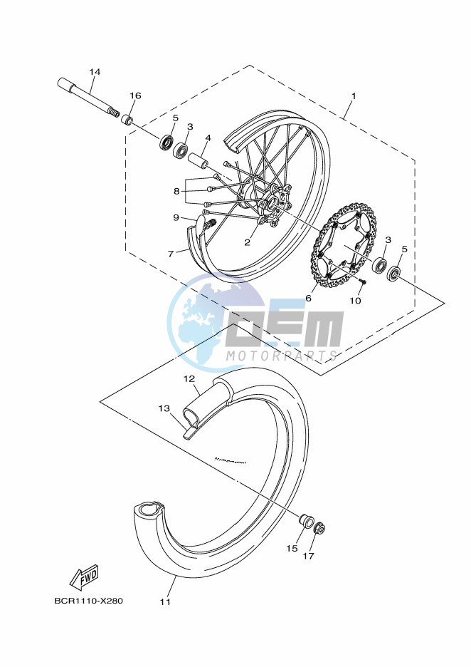 FRONT WHEEL