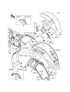 VULCAN 900 CLASSIC VN900BFF GB XX (EU ME A(FRICA) drawing Fenders