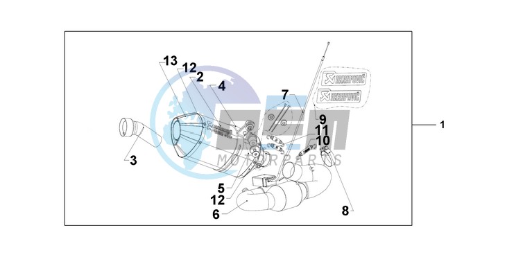 TITANIUM SLIPON EXHAUST CBR1000